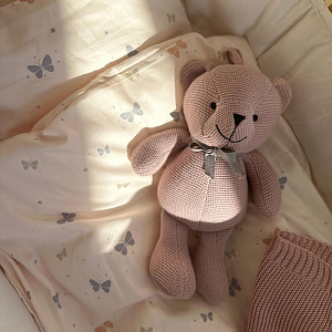 Мобиль музыкальный Vanilla Copenhagen "Teddy", пудрово-розовый